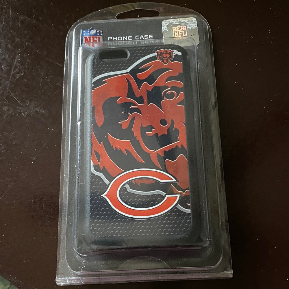 NFL Chicago Bears Phone Case - Black and Orange